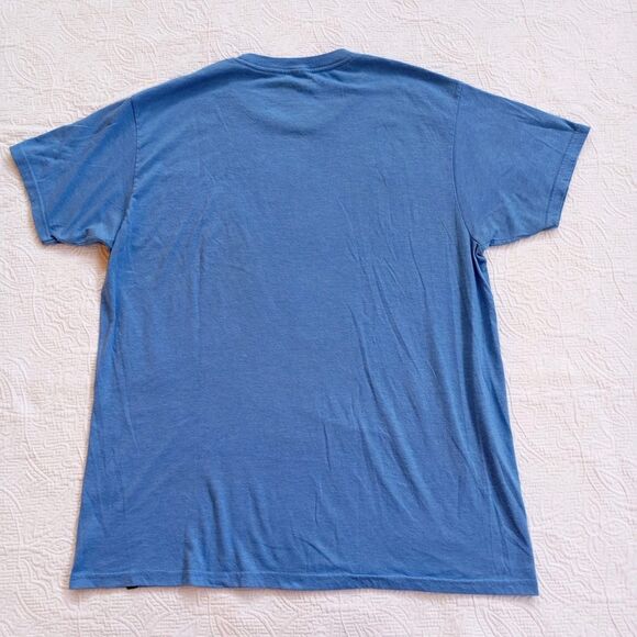 Pack of 2 men's short-sleeved t-shirts, size L, graphic t-shirt plain t-shirts. - Picture 6 of 16